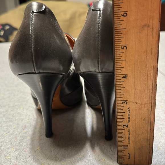 Celine Pumps Leather with Suede Pointed Toe Size 36 / Women’s 6 vintage luxury - Picture 5 of 5